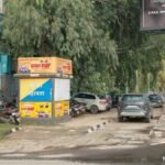 Mall Road, Lucknow Road Xing. Opposite Vishwa vidhalaya Metro Station 2
