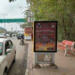 Standing Panel Advertising from Akshardham to Noida Mod