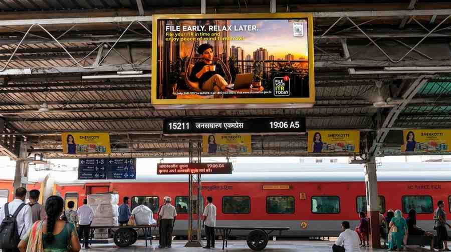 Saharanpur Railway Station Advertising | Graphisads Ltd